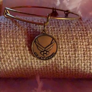 Alex & Ani Air Force bangle